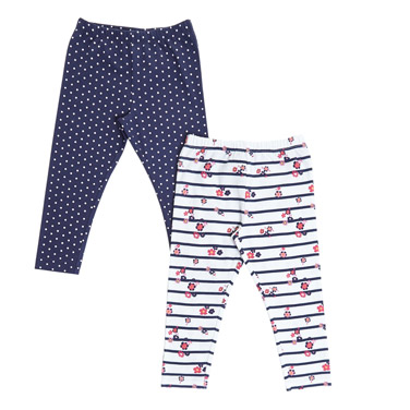 Toddler Leggings - Pack Of 2